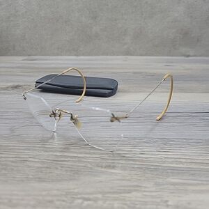 Vintage American Optical AO 1/10 12K GF Eyeglasses Frames W/ Case‎ Rare